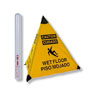 HANDY CONE SIGN & TUBE [18 in.] -YELLOW