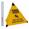 HANDY CONE SIGN & TUBE [31 in.] -YELLOW
