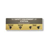 SAFETY EQUIPMENT STATION [4 HOOKS] -BEIGE/GREY      