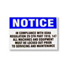 [close out item] SIGN- LOCK OUT  [8.5x11 in.]