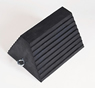 RUBBER WHEEL CHOCK W/8 FT CHAIN 